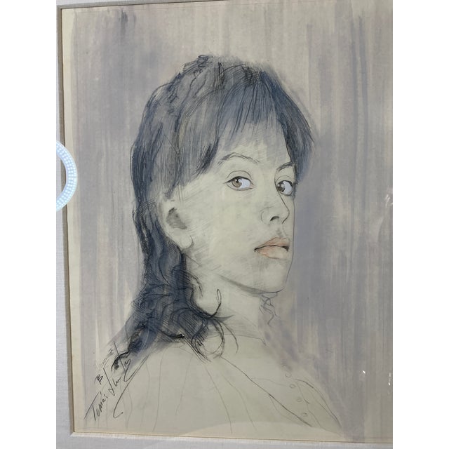 1980s Set of Four “Carmen” Works by Tomás Lasansky — Drypoint Etchings & Working Studies, Framed For Sale - Image 16 of 18