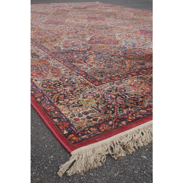 Age: Approx: 30 Years Old Details: Pattern 700/717 Quality Construction Consistent Pile Throughout Large Impressive Rug...