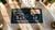 Textile Attractive Navy Background Color With Delicate Geometric Design Antique Chinese BaoTou Rug For Sale - Image 7 of 8