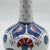 Turkish Handmade Ceramic Long-Neck Vase (25cm) – Minimalist Red Dot Detail & Carnations – Elegant Iznik Decor For Sale - Image 3 of 7