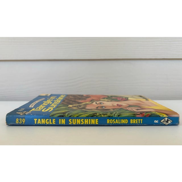 Figurative Tangle in Sunshine by Rosalind Brett Rare Harlequin Printing Book # 839 1964 For Sale - Image 3 of 9