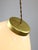 Mid-Century Modern Italian Yellow Glass and Brass Pendant Lamp, 1960s For Sale - Image 6 of 15