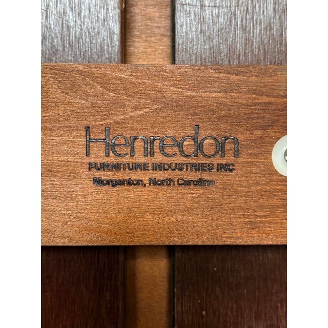 Henredon Tea Table With Sliding Trays For Sale - Image 13 of 13