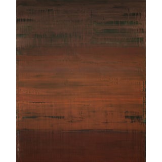 "Volcanic Monochrome 2" - Large Abstract Acrylic Painting by Simon Findlay For Sale