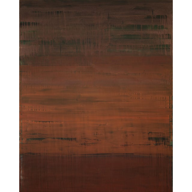 "Volcanic Monochrome 2" - Large Abstract Acrylic Painting by Simon Findlay For Sale