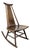 1960s Walnut & Rattan Rocking Chair Attributed to Arthur Umanoff for Washington Woodcraft For Sale