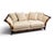 This sofa is a strong example of late 20th-century American design, defined by its radiating, segmented channel back,...