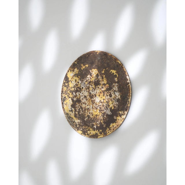 Vintage French Patinated Metal Wall Decoration For Sale In Greensboro - Image 6 of 9