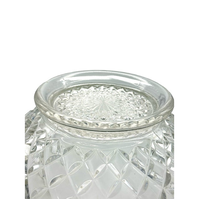 Vintage Tiffin-Franciscan Williamsburg Pattern Fused Glass Punch Bowl. Elevate any celebration, holiday table, or vintage...