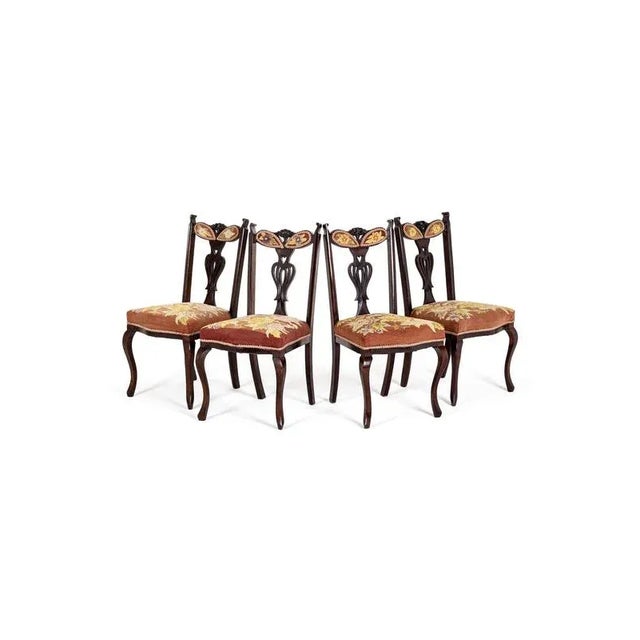 Scottish Mahogany Dining Chairs, Set of 4 For Sale - Image 15 of 15