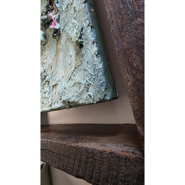 Vin Sculptras, Wounded Faces, 2016, Oil on Canvases, Framed, Set of 2 For Sale - Image 10 of 18