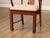 Wood Bernhardt Chinese Style Set of Four Yoke Back Dining Chairs For Sale - Image 7 of 18