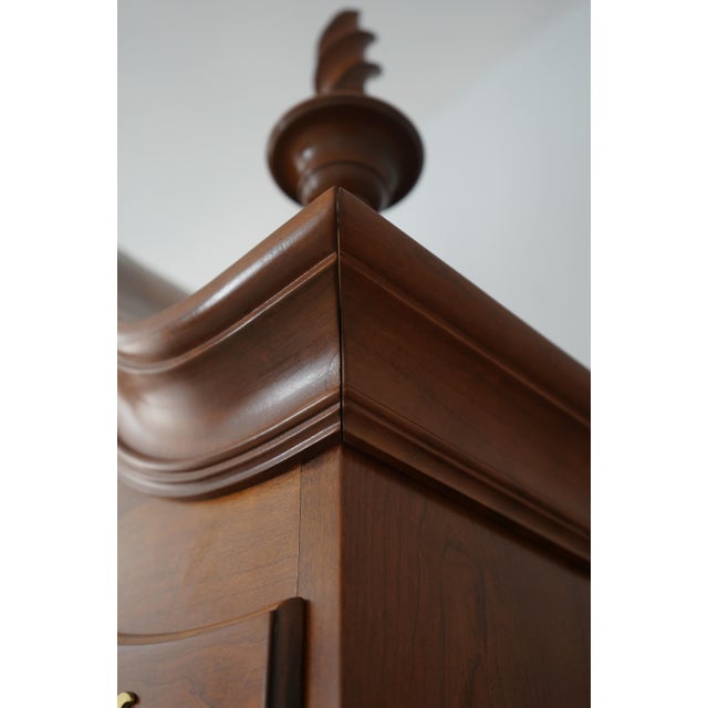 Stickley Cherry New England Queen Anne Highboy For Sale - Image 9 of 18