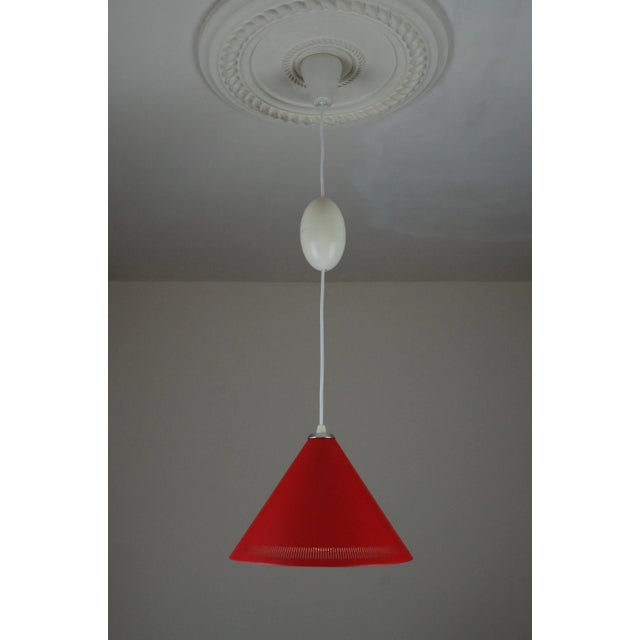 Kegle Pendant Lamp by Bent Karlby for Lyfa, Denmark, 1960s., in Flawless conditions. Designed 1960 to 1969 This piece has...
