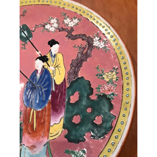 Japonisme Japanese Porcelain Plate For Sale - Image 3 of 10