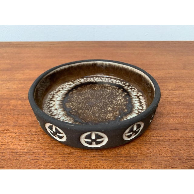 Mid-Century Danish Studio Pottery Bowl from Frank Keramik, 1960s For Sale - Image 14 of 14