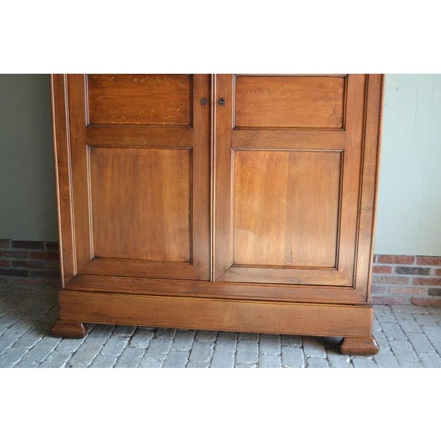Louis Philippe Cabinet in Oak For Sale - Image 3 of 10
