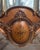 Vintage French Rococo Copper-Gilt Bow Front Tall Curio Cabinet With Mirrored Back For Sale - Image 10 of 11