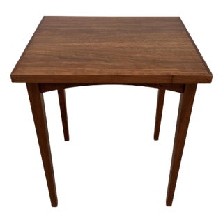 1960s Mobelintarsia Danish Modern Rosewood Side End Table For Sale