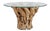 Revelation Organic Modern Teak Ball Dining Table For Sale
