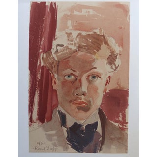 Raoul Dufy, Autoportrait, Lithograph For Sale