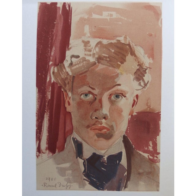 Raoul Dufy, Autoportrait, Lithograph For Sale