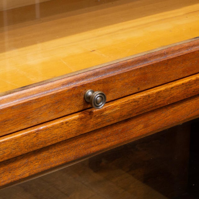 Early 20th Century Antique Macey Furniture 3 Stack Lawyer's Bookcase With Ball Feet c.1920 For Sale - Image 5 of 13