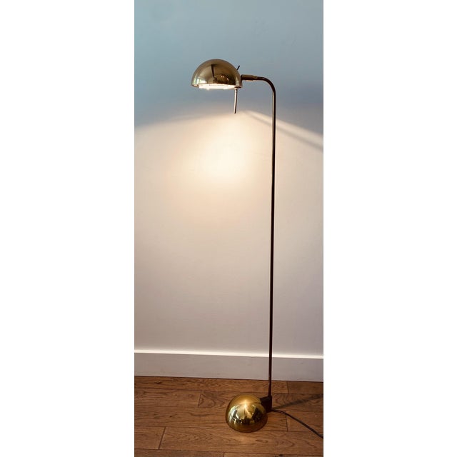 1980s Vintage Floor Lamp by Robert Sonneman for George Kovacs For Sale - Image 5 of 13