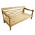 Contemporary Teak Outdoor Club Bench For Sale - Image 4 of 8