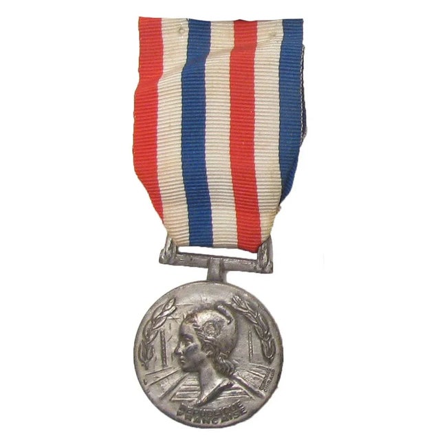 Lovely collection of vintage French medals assembled from English and French antique markets. Perfect to display on a...