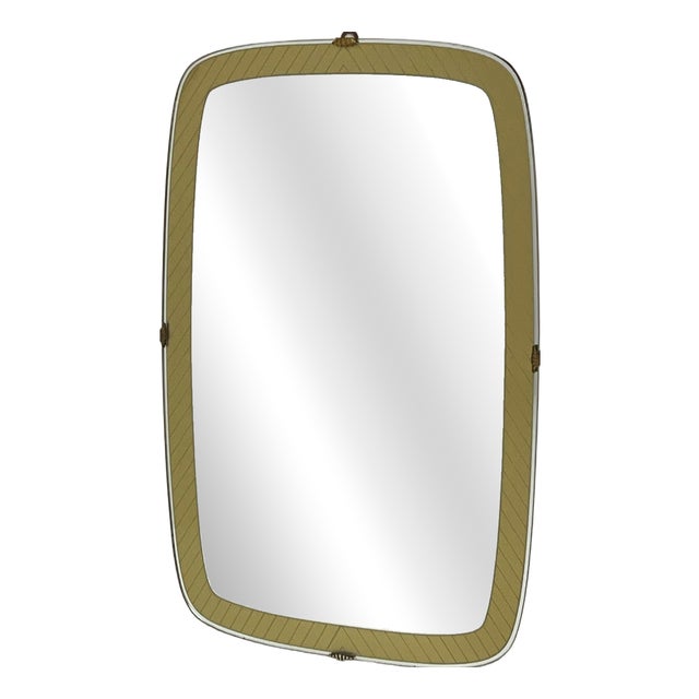 Vintage Wall Mirror, 1950s For Sale