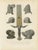 After Rivaud, Medieval Helmets and a German Sword, 1851, Chromolithograph For Sale - Image 3 of 9
