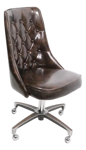 Mod Mid Century Space Age Swivel Chair by Chromcraft, Circa 1970's