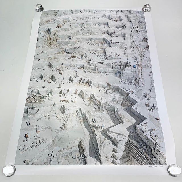 Contemporary "AV_Carrara_004" Contemporary Limited Edition Fine Art Photograph Print by Bernhard Lang For Sale - Image 3 of 8
