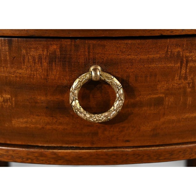 Wood End of 19th Century Louis XVI Mahogany Bottle Table For Sale - Image 7 of 18