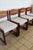 Mid-Century Modern Vintage Chairs in Cotton and Linen Upholstery, 1970s, Set of 4 For Sale - Image 3 of 15