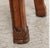 Late 20th Century Late 20th Century Louis XV Style Mahogany Console Table For Sale - Image 5 of 6