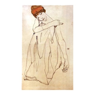 1981 Egon Schiele 19 Erotic Drawings Dancer For Sale