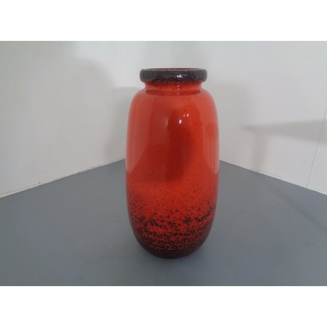 Large Glazed Ceramic Nr. 284-53 Vase from Scheurich, 1970s For Sale - Image 15 of 17