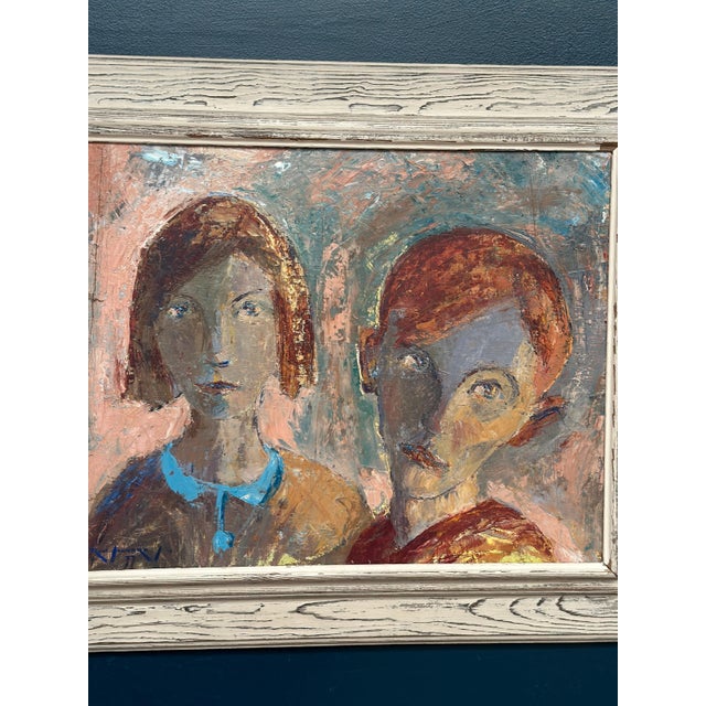 Rune Sigvard, Bortbytlingar, 1960s, Oil on Board, Framed For Sale - Image 4 of 18