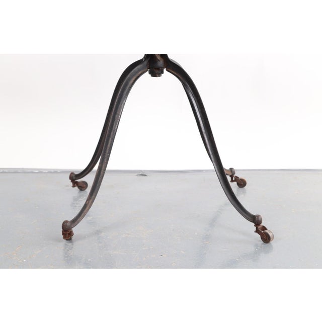 Early 20th Century Victorian Style Library Bookstand With a Revolving Shelf For Sale - Image 11 of 12