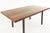 Brown Milo Baughman for Directional Mid Century Multi-Wood Dining Table With 2 Leaves For Sale - Image 8 of 10