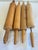 Set of 4 Vintage Wooden Rolling Pins Farmhouse Kitchen Decor For Sale - Image 4 of 8