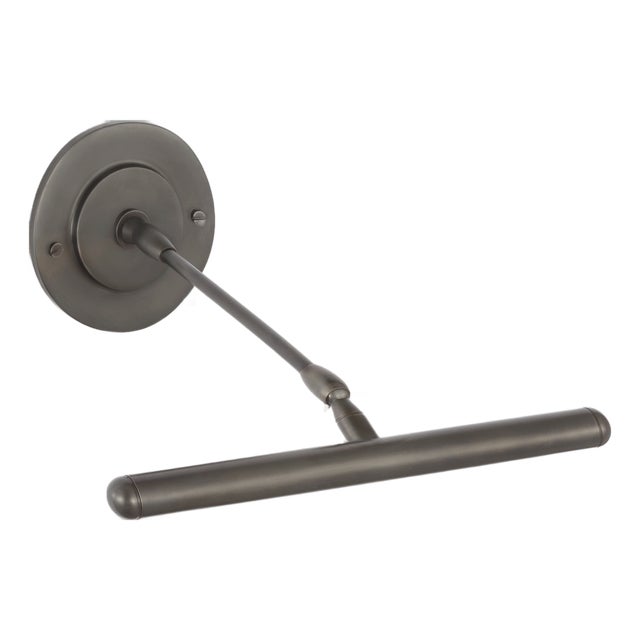 Amber Lewis for Visual Comfort Signature Emery 12" Picture Light in Bronze For Sale