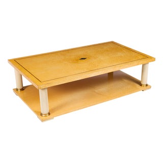 20th Century Birdseye Maple Coffee Table from Harrods For Sale