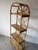 Vintage Coastal Arched Top Rattan Étagère With Wood Shelves For Sale - Image 13 of 13