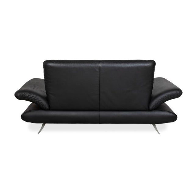Rossini 2-Seater Sofa in Black Leather from Koinor For Sale - Image 13 of 15