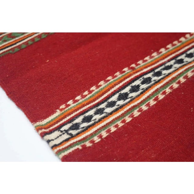 Vintage Kilim Rug 4'9'' x 7'9'' For Sale - Image 4 of 9