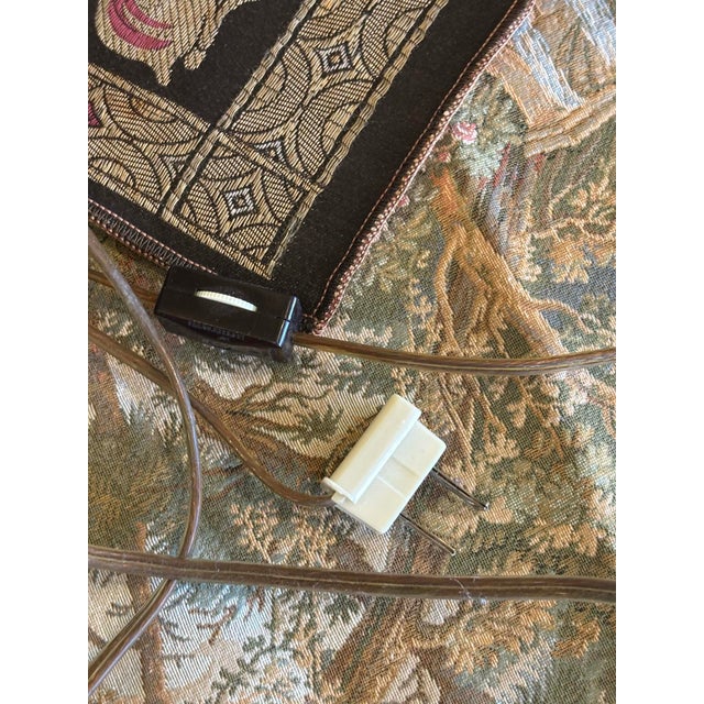 1940s Victorian Brass, Marble and Crystal 5-Arm Table Lamp For Sale - Image 11 of 11