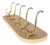 Vintage Wood Veneer Coat Rack, 1950s For Sale